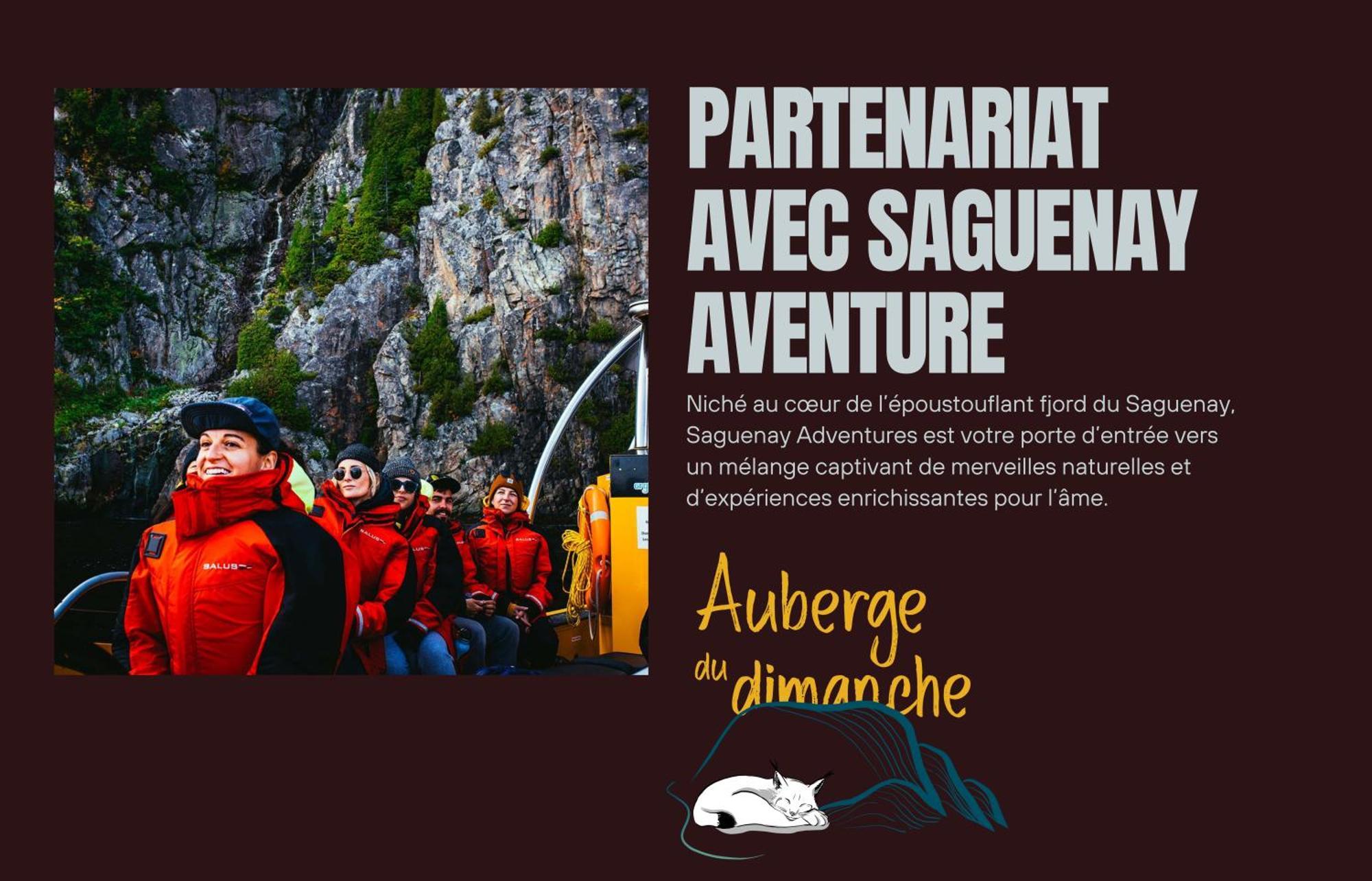 Auberge Du Dimanche - Riviere-Eternite, Pres Du Fjord-Du-Saguenay Et De L'Anse-Saint-Jean Riviere Eternite Eksteriør bilde